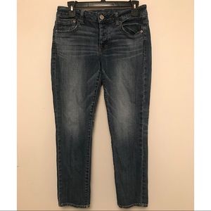 Men’s American Eagle Dark Wash Boy Jean Skinny Jeans Size 30 Waist